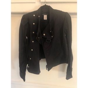Marc Jacobs Black Corset Style Jacket